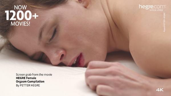 Skärmgrepp #2 från filmen Hegre kvinnlig orgasmsamling